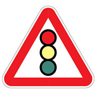Дорожный знак Светофорное регулирование